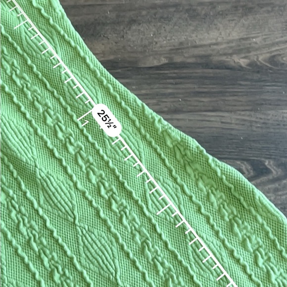 Sabo Skirt olive sweater dress in green - Picture 5 of 5